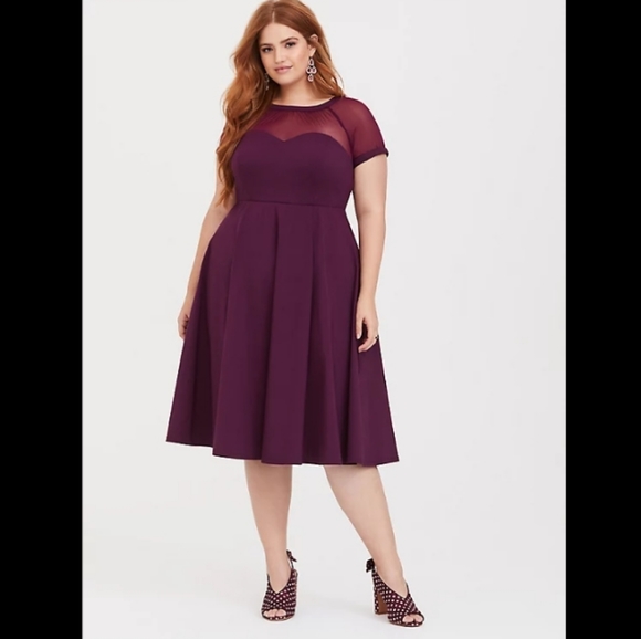 torrid swing dress